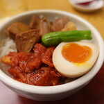 万葉の湯 - 豚の角煮小丼2023.03.21