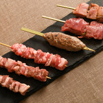 There are many charms other than "looking good". "Lamb Grilled skewer"