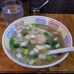 塩そば専門店 桑ばら -  帆立稚貝の塩つけそば