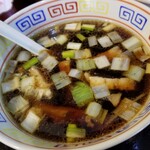 塩そば専門店 桑ばら - 黒胡椒豚角煮つけそば