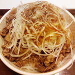 Sukiya - 白髪ねぎ牛丼