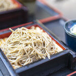 松葉茶屋 - 十割せいろ蕎麦（1,150円）。