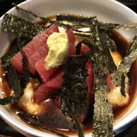 かぐら坂 新富寿司 - マグロの山かけ かぐら坂 新富寿司 - マグロの山かけ