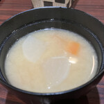 Dainingu Kafe Tomomi - 以外と美味しい味噌汁
