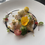 フレンチ ベイ・ビュー - タコと鯛の前菜