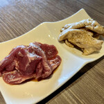 焼肉 桜咲 - かしら肉（ちょこっとプラスメニュー）…270円