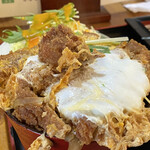 Tocchan - カツの盛り良く肉厚ある