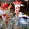 喫茶四季 - いちごパフェ