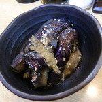 笑多 - 茄子の煮浸し２５０円