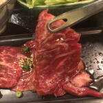 Yakiniku No Mikore - ＵＳプレミアムハラミ持ち上げ