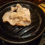 しゃぶしゃぶ　すき鍋　おもき - 陶板焼です。