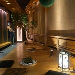 しゃぶしゃぶ　すき鍋　おもき - 魅力的なエントランスホール。