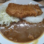 とんかつ檍のカレー屋 いっぺこっぺ 秋葉原店 - ロースかつカレー（1200円）ご飯少なめ