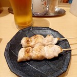 Yakitori bambuu - ささみ(2本) 400円