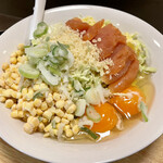 舞留土 - 明太子もんじゃ＋コーン（大盛り）