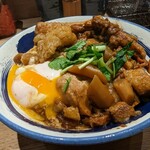 肉めし岡もと - 肉玉めし