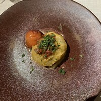 THE KAWABUN NAGOYA - 平目のフリット　焦がしバターソース