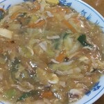 中華料理 豊味軒 - 具材たっぷり揚げ焼きそば
