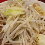 ラーメン二郎 - ヤサイ（そのまま）