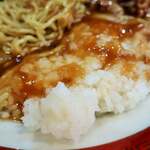 Ko ryuu - 五目焼きそば＆中華丼のハーフ＆ハーフ