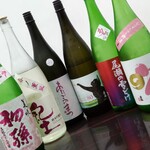 天ぷら さき - 春の地酒