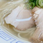 上方レインボー - 冷製イリコそば塩大盛り