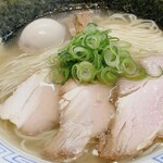 上方レインボー - 冷製イリコそば塩大盛り