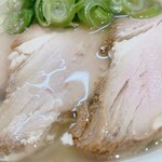 上方レインボー - 冷製イリコそば塩大盛り