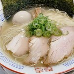 上方レインボー - 冷製イリコそば塩大盛り