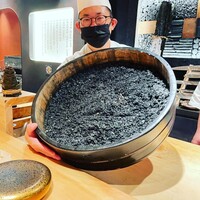 麻布 黒しゃり - 