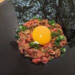 ・ピリ辛！ゴマ味噌ユッケ