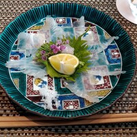 金澤 かが美 - 向付（平目の薄造り）