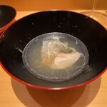 鮨 さいとう - くろむつの酒蒸し