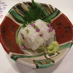 新ばし 星野 - 淡路の鱧　焼き締め　梅醤油