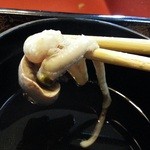 うなぎ金箱 - 大きい肝吸いの肝