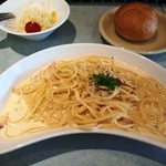 コパン - カルボナーラのランチ　950円　ＣＰ低い