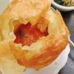 日光　千姫物語 - パイの中は熱々の煮込み