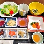 日光　千姫物語 - 朝食（朝からビールを呑みたくなる）