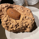 sincere - フィナンシェが店内にさりげなく飾ってあります。