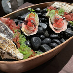 sincere - スターター　諫早湾の牡蠣、トマトのムース