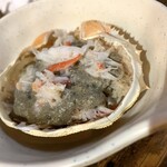 中野ウロコ本店 - 蟹味噌甲羅焼き
