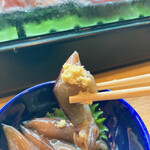Sushi Kiyo - この、ほたるいか、大ぶりで美味しい！
                      今現在、不漁だとか、、