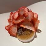 sincere - デザート　やよい姫を使った一皿