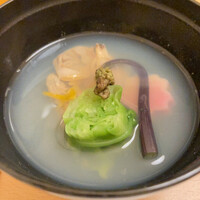 すざき町食・心旬ぎく - お吸い物　はまぐり