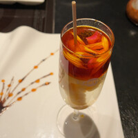 御膳房 銀座店 - 御膳房銀座店(車海老の雲南カクテル仕立て)