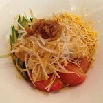 中国飯店 富麗華 - 海鮮入り冷やしそば