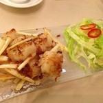 中国飯店 富麗華 - 大根餅のXO醬炒め