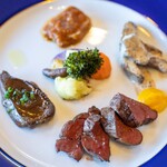 Restaurant Sanza - 2023.3 日本鹿肉拼盤