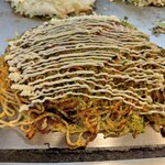 五日市 八昌 - そば肉たまイカ天トッピング