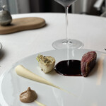 エスキス - 獣性 /鴨 赤ワイン蕪